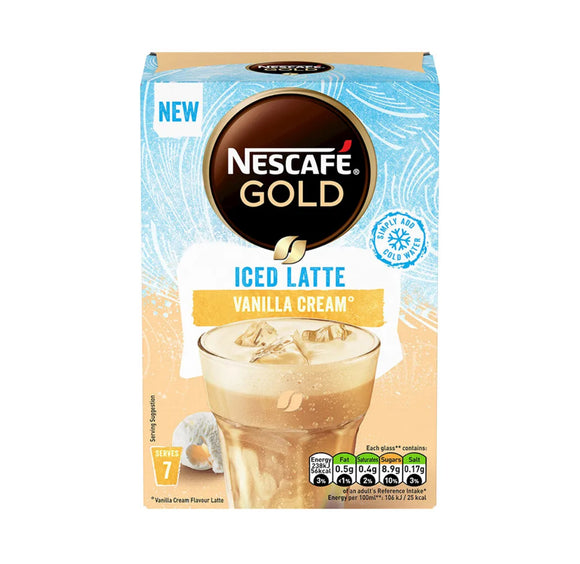 Nescafe Gold Iced Latte Vanilla Cream