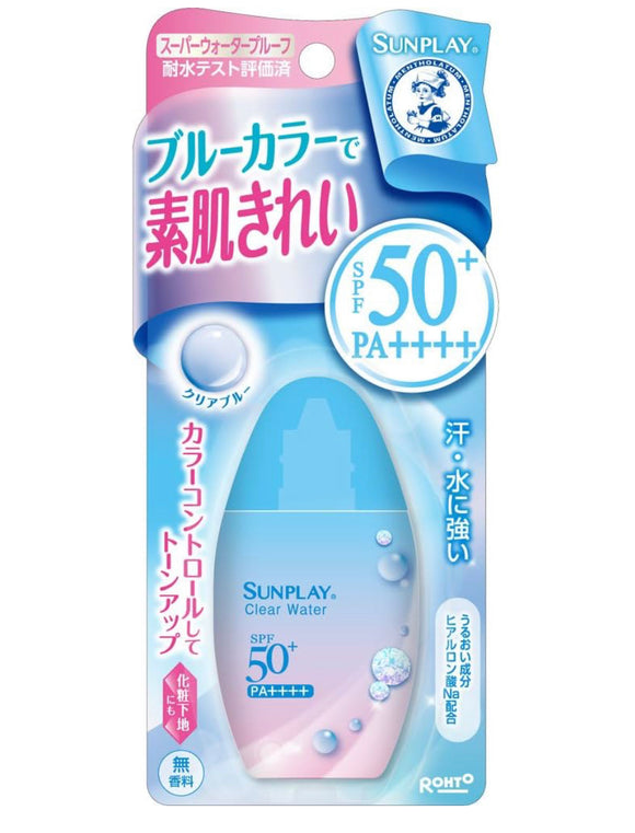 Mentholatum Sunplay Clear Water Sunscreen with Color Control SPF50+ 30g