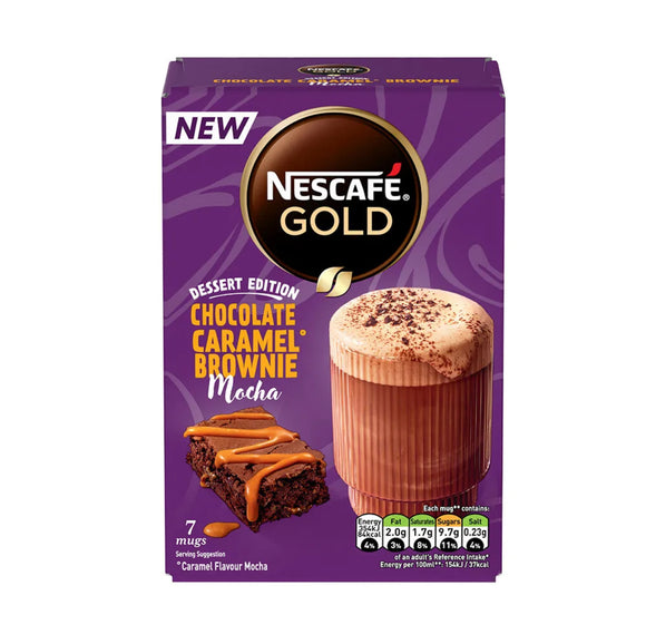 Nescafe Gold Chocolate Caramel Brownie