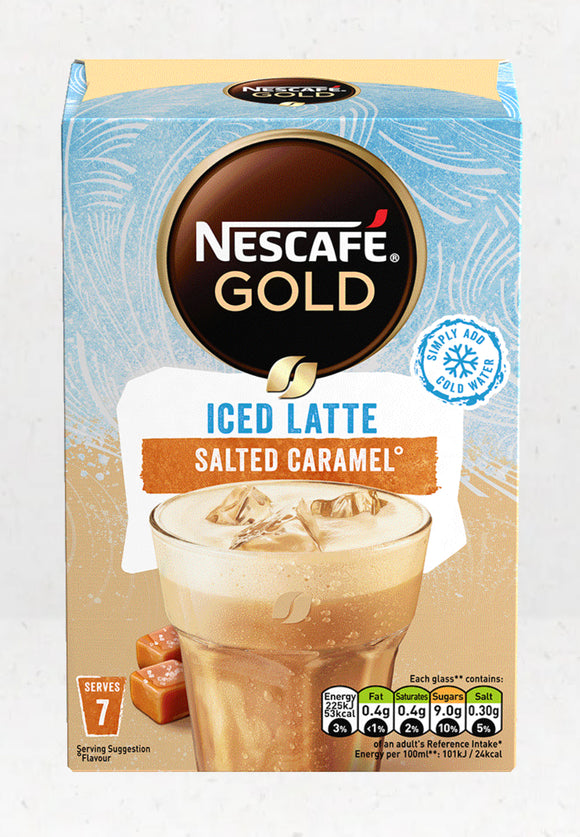 Nescafe Gold Iced Latte Salted Caramel