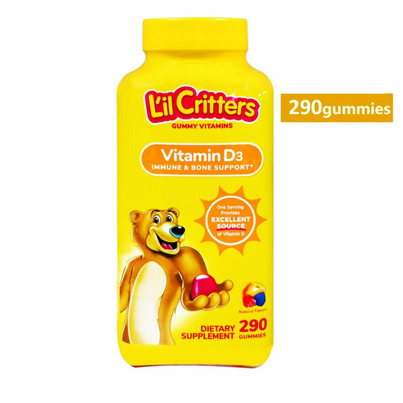 Lil critters Vitamin D3 290 gummies