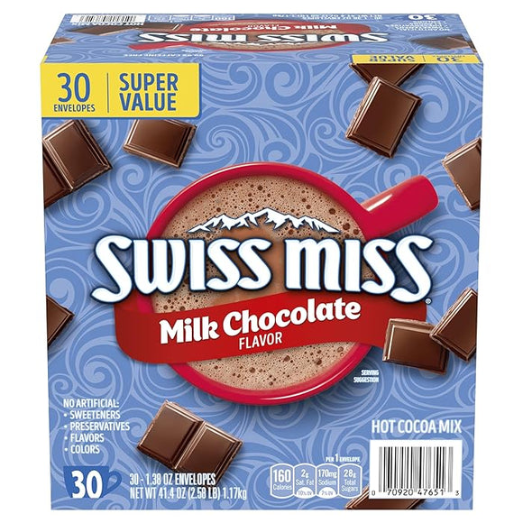 Swissmiss Milk Chocolate 30s