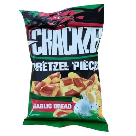 Crackzel Pretzel Pieces - Garlic Bread, 85g