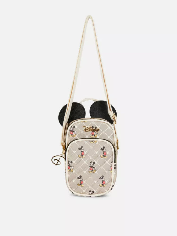 Disney's Mickey Mouse Quilted Crossbody Phone Pouch