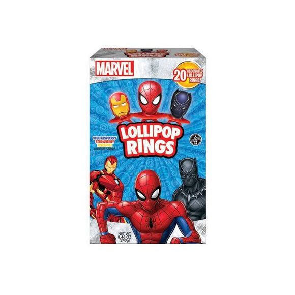 Marvel Lollipops Rings 20 ct
