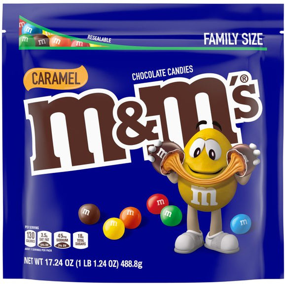 M&M Caramel Family Size