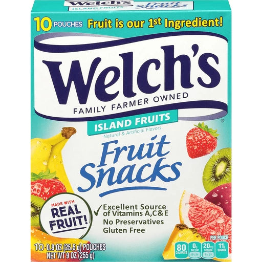 Welch fruit snack Island Fruits