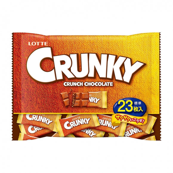 Lotte Crunky Crunch Chocolate 23’s