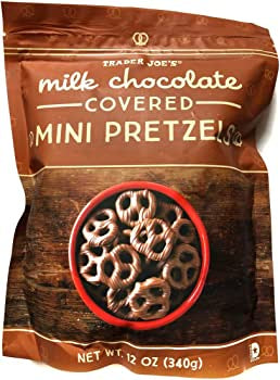 Trader Joe’s Milk Chocolate covered Mini Pretzels