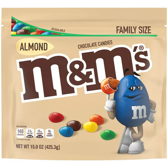 M&M Almond Family Size