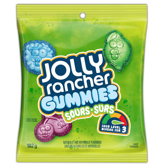Jolly rancher gummies sour