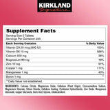 Kirkland Calcium Citrate Magnesium and Zinc, 500 tablets