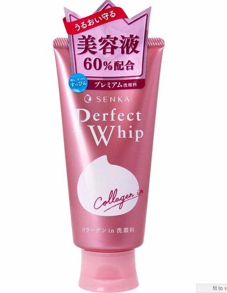 Shiseido Senka Perfect Whip Collagen facial wash
