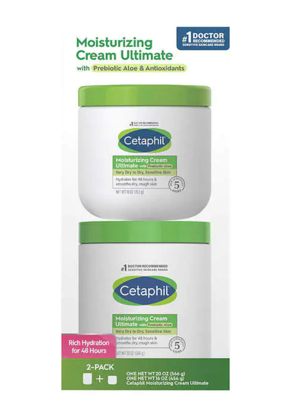 Cetaphil Moisturizing Cream 2 pcs Pack