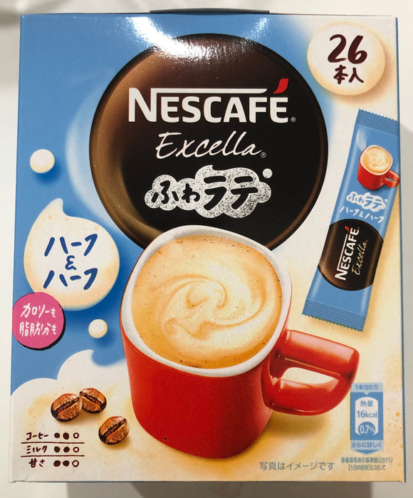 NESCAFE EXCELLA FUWA CAFE LATTE HALF& HALF COFFEE