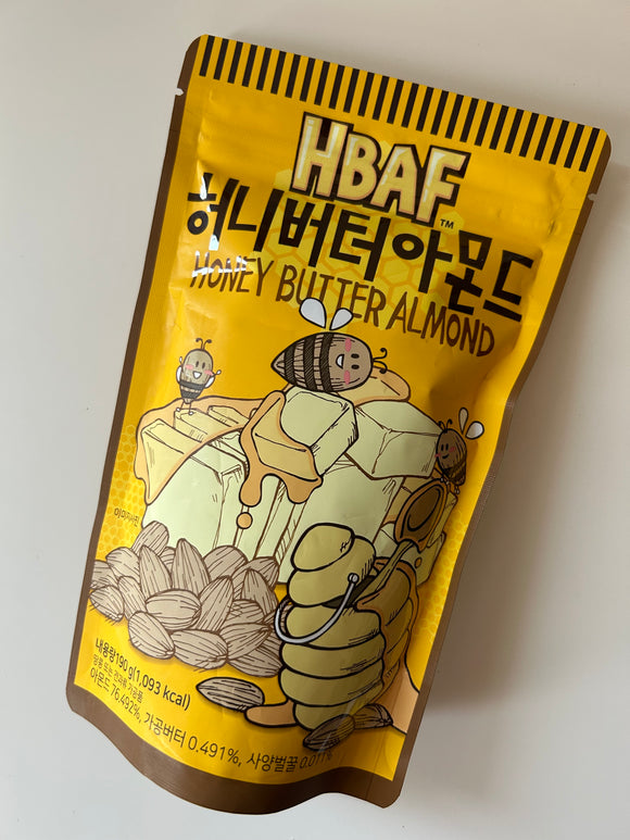 HBAF Honey Butter Almond 190 grams Saverskart